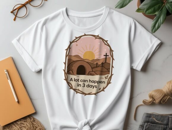 A Lot Can Happen in 3 Days SVG PNG for T-Shirt Designs