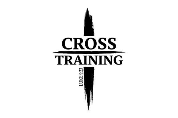 Cross Training Luke 9 23 Design for T-Shirt Use