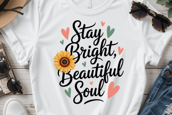 Floral Faith Quote Inspirational PNG for T-Shirt Designs