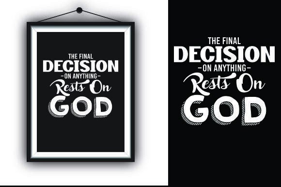 The FINAL DECISION on ANYTHING RESTS on T-Shirt Designs